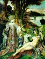 die Einhörner Symbolismus biblischen mythologischen Gustave Moreau